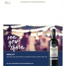 Beringer Main & Vine "See You There" Chenin Blanc Shelf Talker 