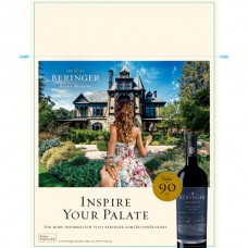 Beringer Paso Robles Rhinehouse Red Case Stack Card, "Inspire Your Palate"