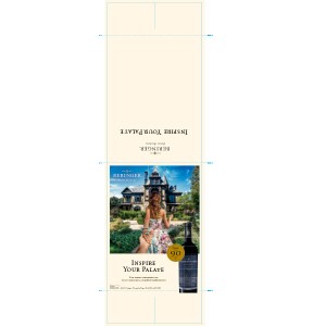 
        
        Beringer Paso Robles Rhinehouse Red Table Tent, "Inspire Your Palate"        
      