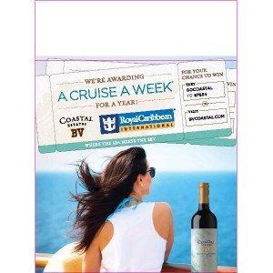 
        
        BV Coastal Estates F18 Winter "A Cruise A Week For a Year" Sweeps Cabernet Sauvignon CASE STACK CARD Expires 5/30/18        
      