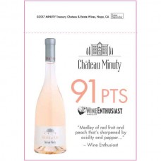 Chateau Minuty 91pt Shelf Talker 