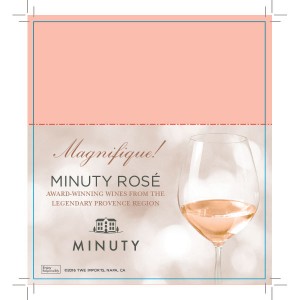 
        
        Chateau Minuty Rose Shelf Talker         
      