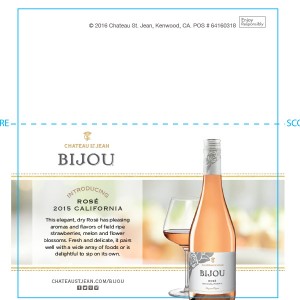 
        
        Bijou Rose Shelf Talker        
      