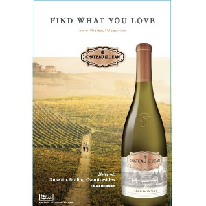 
        
        Chateau St. Jean "Find what you Love" Classic Chardonnay 12"x18" Mini Case Card        
      
