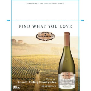 
        
        Chateau St. Jean "Find what you Love" Case Stack Card        
      