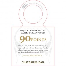 Chateau St. Jean F18 Accolade Necker - 2014 Alexander Valley Cabernet Sauvignon, 90pts Wine Spectator