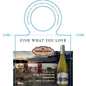 
        
        Chateau St. Jean "Find what you Love" Crisp Chardonnay Necker        
      
