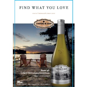 
        
        Chateau St. Jean "Find what you Love" Crisp Chardonnay 4"x6" Wine Card        
      