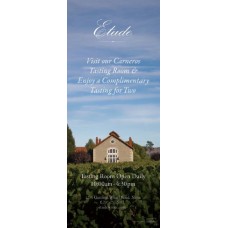 Etude Tasting Room Retractable Banner