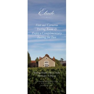 
        
        Etude Tasting Room Retractable Banner        
      