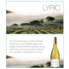 Lyric by Etude Varietal Wine Card - Two Sided
