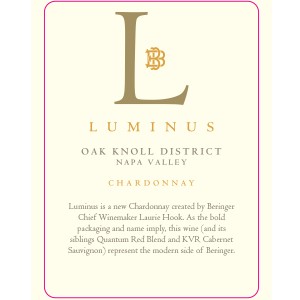
        
        Beringer Napa Valley Luminus Chardonnay Wine Card F16        
      