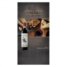 Gabbiano Aperitivo "The Knight Begins Here" F17 Summer Varietal 12x18 Mini Case Card