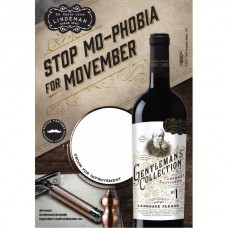 Gentleman's Collection "Stop Mo-phobia for Movember" Dark Version 12x22.5 Case Card  