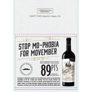 
        
        Gentleman's Collection "Stop Mo-phobia for Movember" Light Version Shelf Talker         
      