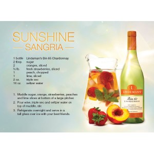 
        
        Lindeman's Recipe Card - Sunshine Sangria        
      