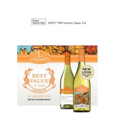 Lindeman's F18 Chardonnay New Look Accolade Shelf Talker