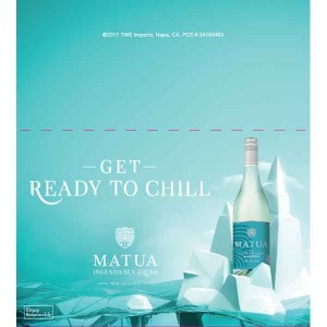 
        
        Matua "Get Ready to Chill" F18 Sauvignon Blanc Shelf Talker        
      