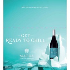 Matua "Get Ready to Chill" F18 Pinot Noir Shelf Talker