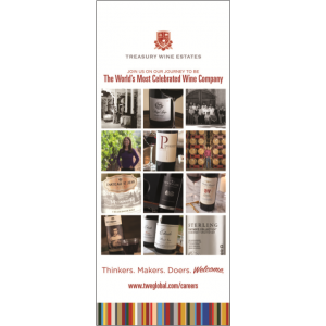 
        
        Treasury Wine Estates The World's Most Celebrated Wine Company Retractable Banner        
      