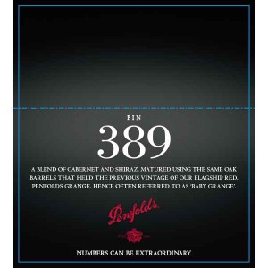 
        
        Penfolds Numbers BIN 389 Red Blend Double-Sided Shelf Talker         
      