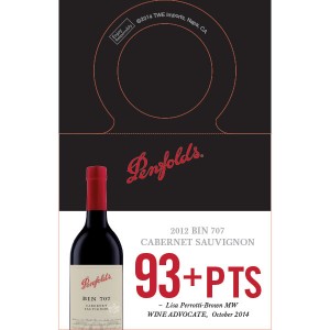 
        
        Penfolds Accolade Necker - Bin 707 Cabernet Sauvignon 2012, 93+ points Wine Advocate 10/14        
      