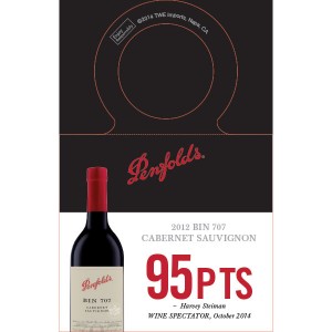 
        
        Penfolds Accolade Necker - Bin 707 Cabernet Sauvignon 2012, 95 points Wine Spectator 10/14        
      