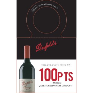 
        
        Penfolds Accolade Necker - Grange Chardonnay 2010, 100 points Jamessuckling.com 10/14        
      