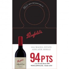 Penfolds Accolade Necker - Magill Estate Adelaide Shiraz 2012, 94 points Wine Advocate 10/14