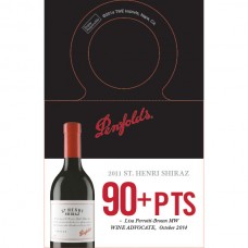 Penfolds Accolade Necker - St. Henri Shiraz 2011, 90+ points Wine Advocate 10/14