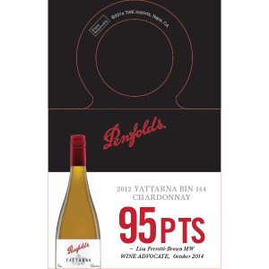 Penfolds Accolade Necker - Yattarna Bin 144 Chardonnay 2012, 95 points Wine Advocate 10/14
Penfolds Accolade Necker - Yattarna Bin 144 Chardonnay 2012, 95 points Wine Advocate 10/14