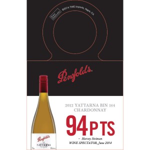 Penfolds Accolade Necker - Yattarna Bin 144 Chardonnay 2012, 94 points Wine Spectator 06/14
Penfolds Accolade Necker - Yattarna Bin 144 Chardonnay 2012, 94 points Wine Spectator 06/14