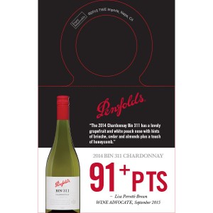
        
        Penfolds Accolade Necker - Bin 311 Chardonnay 2014, 91+ points Wine Advocate 09/15        
      