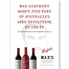 Penfolds Max's Program Poster, Vertical 18x24