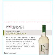 Provenance Sauv Blanc Shelf Talker