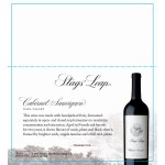 Stags' Leap Varietal Shelf Talker F17 Summer