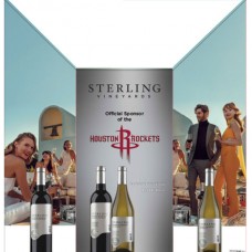 Sterling Vineyards Houston Rockets 3-Case Sleeve