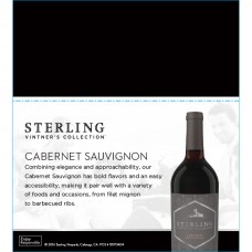 Sterling Vintner's Collection Cabernet Sauvignon Shelf Talker, Flow