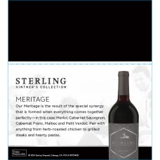 Sterling Vintner's Collection Meritage Shelf Talker, Flow