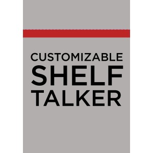 
        
        Customizable Shelf Talker        
      