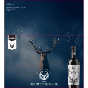 
        
        St Huberts The Stag Shelf Talker F17        
      