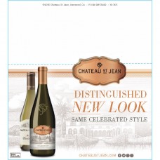 Chateau St. Jean New Pack Program Shelf Talker